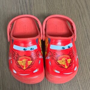 Crocs Lightning McQueen Cars Size 11C
